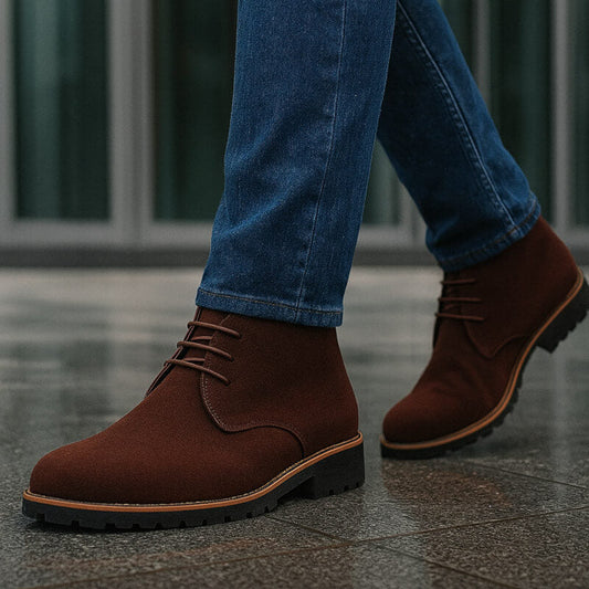 The Mercer Chukka | Premium Men’s Suede Boots