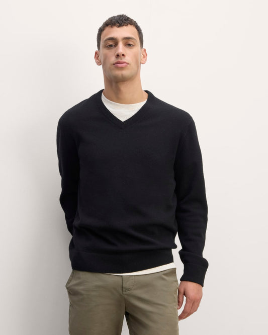 The Bexley™ | Pure Cashmere V-Neck Jumper